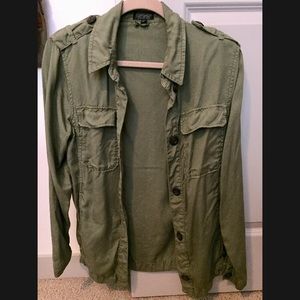 Army green jacket
